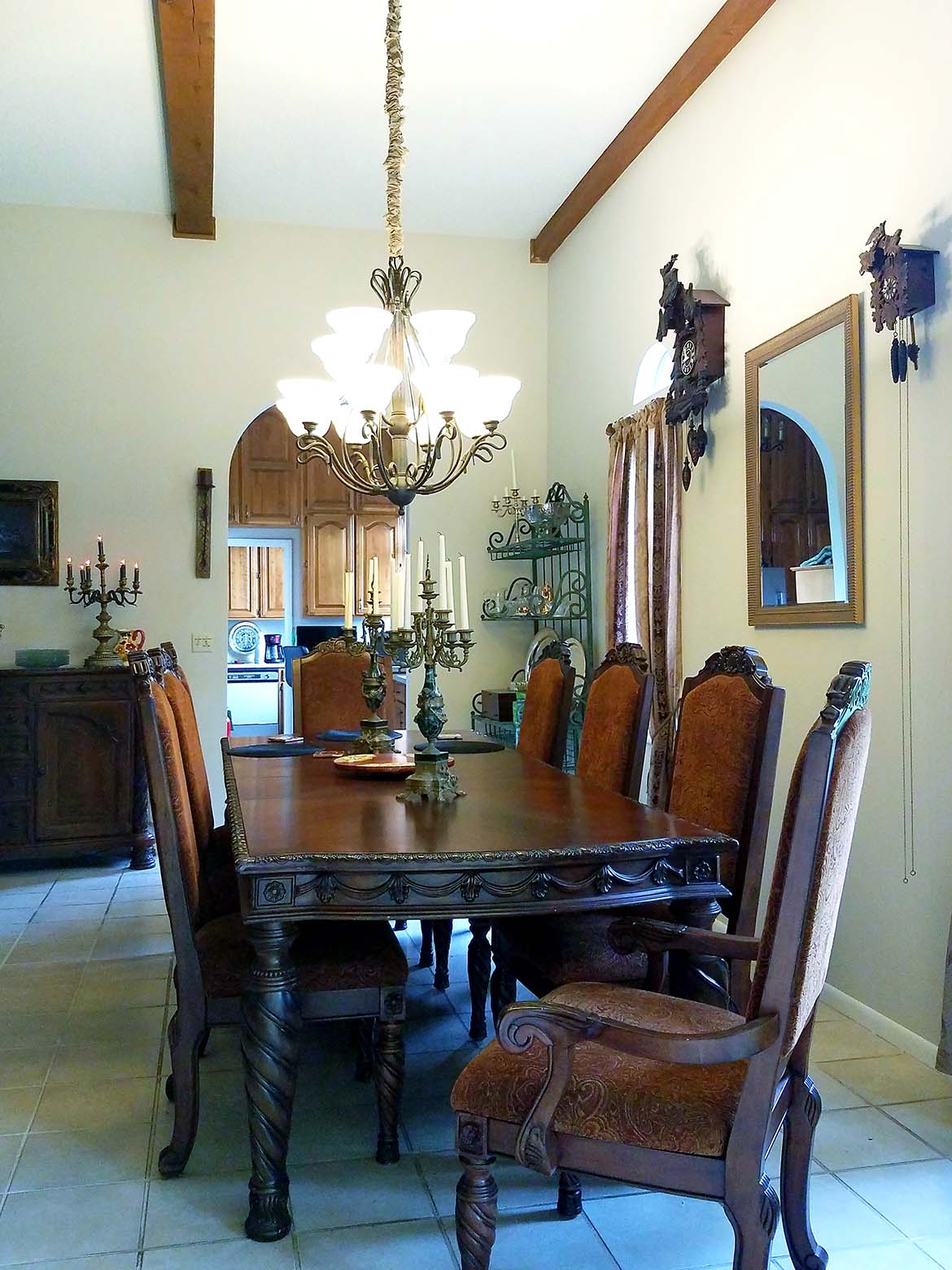 Tuscan Manor Dining Room